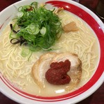 Gomenya - 赤玉ラーメン　大盛り