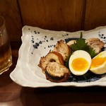 銭形平二 - 絶品。桜姫鶏のチャーシュー。