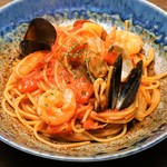 Kaisenitariambaruruchiano - 海鮮ブイヤベースパスタ