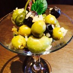 Assorted olives European style