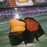 千石寿司 - うに、イクラ