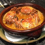 上海蟹と海老出汁のメロッソ