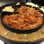 韓食 チーズタッカルビ - チーズダッカルビ