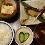 Yajirobee - 銀鱈の西京焼き御膳(1490円)