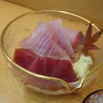 浅草じゅうろく - 大間鮪と寒鰤。