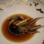 麻布長江 香福筳 - 8年物紹興酒に漬けた酔っ払い上海蟹