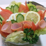 燕里 - 料理写真:野菜サラダ大650円