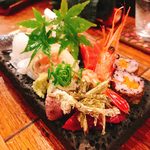れだん 谷町店 - 八寸：旬の食材の盛り合わせ