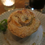 地球を旅するCAFE - バナナと有機ピーナッツバターのマフィン