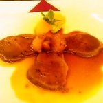 ストロガノフ亭 - 鴨フィレ肉のローストのオレンジソース