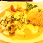 ストロガノフ亭 - 白いビーフストロガノフ