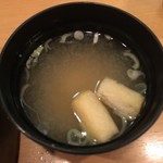 魚じま - 味噌汁