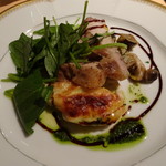 軽井沢ホテルそよかぜ - メインディッシュはポーク