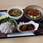 Kishiwada Sa Bisu Eria Kudari Sen - 大和路・紀州路味めぐり丼」1,280円