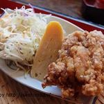 西郷丼セットの唐揚げ