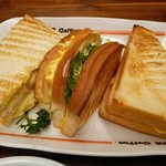 コメダ珈琲店 - エッグトースト