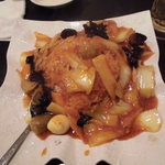 中国料理 王記 - 中国辛味ぶっかけご飯720円