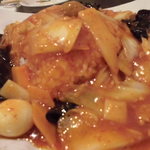 中国料理 王記 - 中国辛味ぶっかけご飯720円