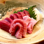 よねさん - ＜2018年01月再訪・83回目＞鮪刺し（大間）・1,480円