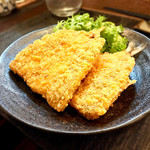 よねさん - ＜2018年01月再訪・83回目＞鯵フライ・600円