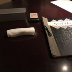 なっぱごちそう - 出席簿の様なメニュー表ｗ