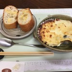 膳 - パンとグラタン