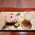 香箱蟹と鉄砲汁