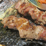 Toukyou Yakitori To Yasaimaki No Mise Hayato To Hinata - 豚ハラミ。少ないですが豚肉串メニューもあります。