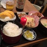 普通の食堂いわま - コラボ定食〜(๑･̑◡.･̑๑)/¥980円