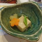 苦楽園 天がゆ - 胡麻豆腐(突出)
