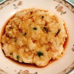 蜀江 - 海老すり身入り豆腐の蒸し物