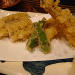 川目 - あなごの天婦羅