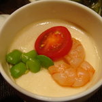 クリームチーズの茶碗蒸し