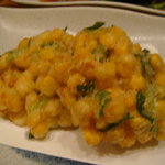 川目 - とうもろこしもかき揚げ