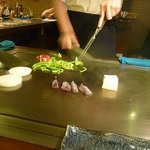 碧 - ピーマンを手際よくカット