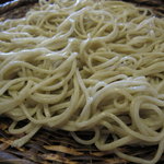 ふくや - 綺麗に切られた“細切り蕎麦”