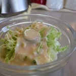 カレーショップキング - ミニサラダ付き