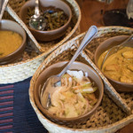 Sigiriya Village - chicken curry(served with two vegetable,chutney,papadam & mellum) 900/=