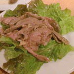 Bistro ひつじや - ひつじタンの塩焼き1120円