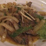 Bistro ひつじや - 牡蠣のマハラジャ炒め1080円