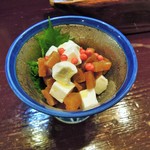 酒肴商店 アジト - いぶりがっことチーズ