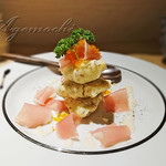 居酒屋 ニクヤウサギ - ポテサラ