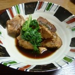 ご馳走 青柳 - 鯛アラ煮