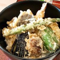 お料理 とみやま - 特選天丼セット