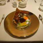 オルタシア - クーベルチュールのガナッシュと-196℃のアイスパウダー。