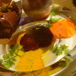 オルタシア - クーベルチュールのガナッシュと-196℃のアイスパウダー。