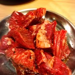 焼肉酒楽JyuJyu - 厚切りハラミ¥680
この肉肉しさたまりません˚‧*♡ॢ˃̶̤̀◡˂̶̤́♡ॢ*‧˚