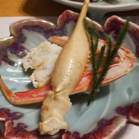 かに道楽 梅田店 - かに酢とかに造り