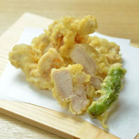地鶏の天ぷら