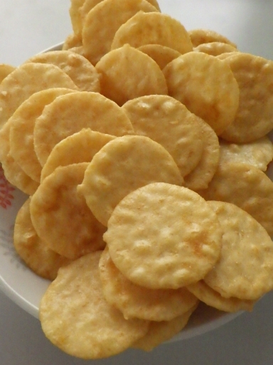 元祖うすやきせんべい 酒田米菓 - 仙台（せんべい）の写真